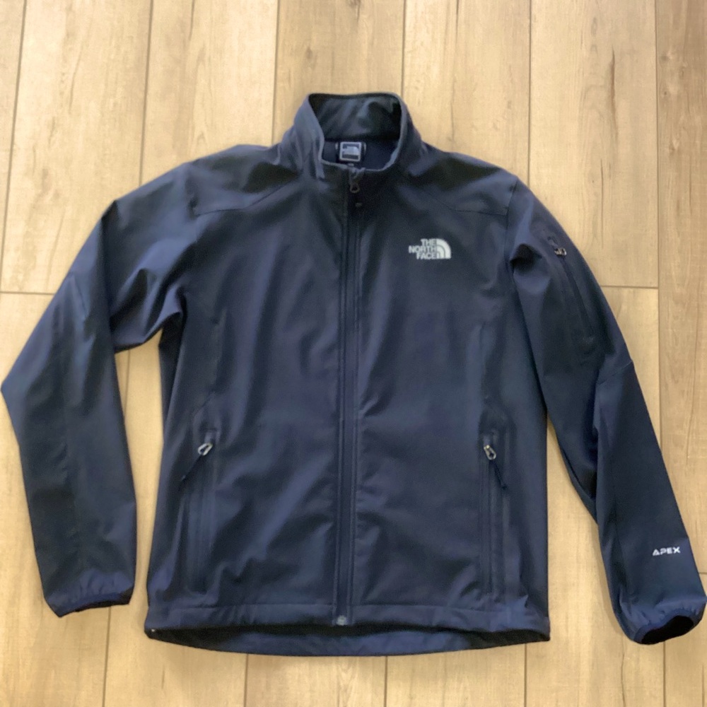 Men’s The North Face Apex Soft Shell Jacket Black Size M